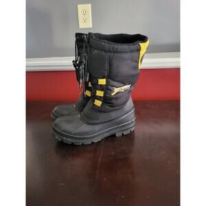 SKI-DOO X-Team SKIDOO Snowmobile Boots Yellow Black Men’s Size 6